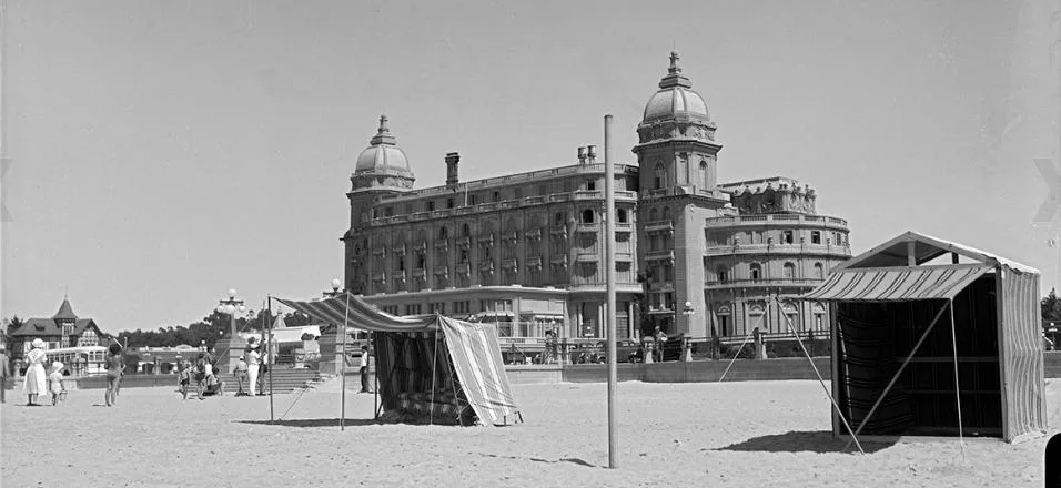 Hotel Carrasco — historic black and white photo of an icon of the eastern coast